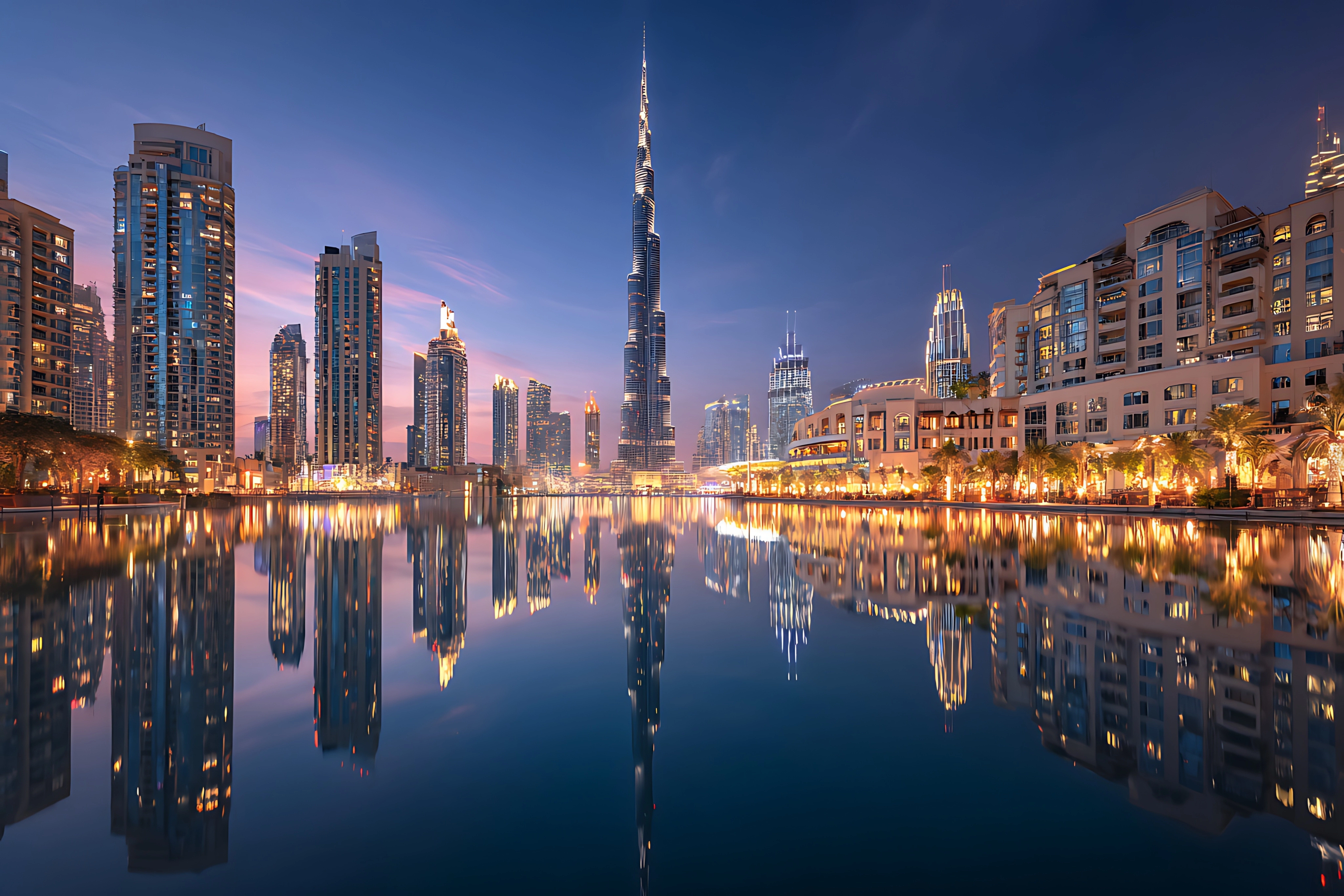Dubai skyline luxury real estate